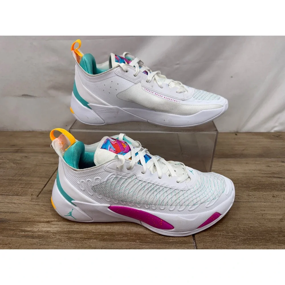 Jordan Luka 1 Imaginarium White Orange Blue DN1772-164 Mens 10.5 Basketball